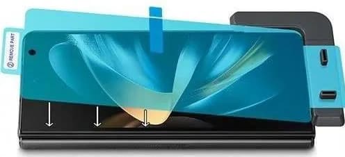 Samsung galaxy Z Fold4 Front Protection Film Case Black