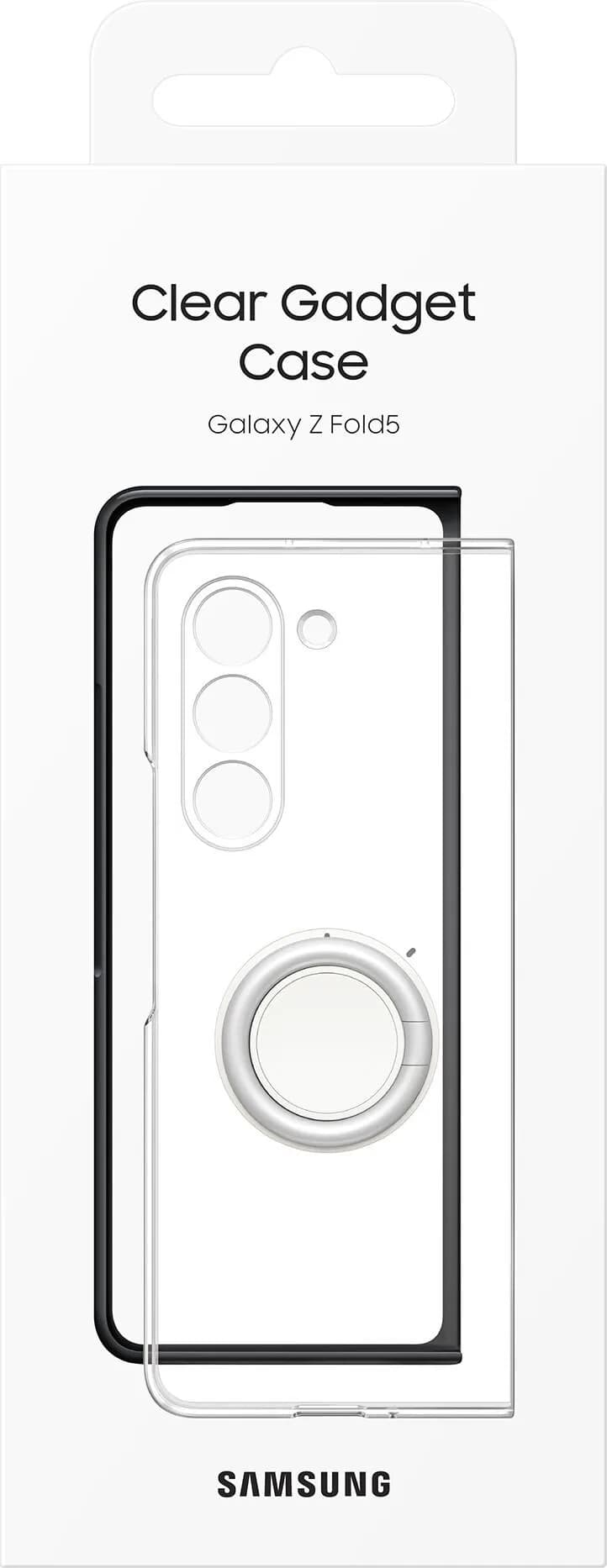 Samsung Clear Gadget Case for Galaxy Z Fold 5 - Transparent