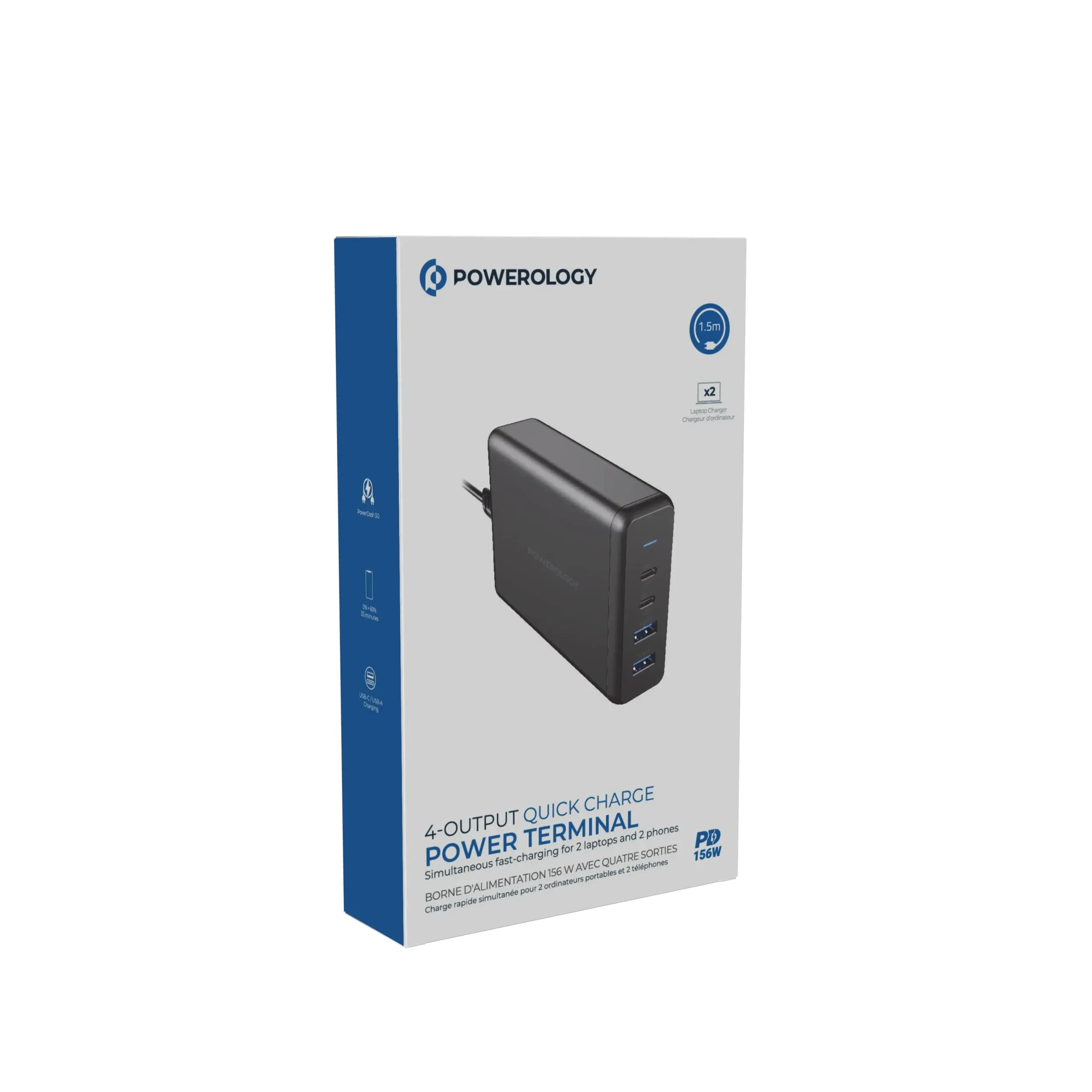 Powerology 4-Output Power Terminal