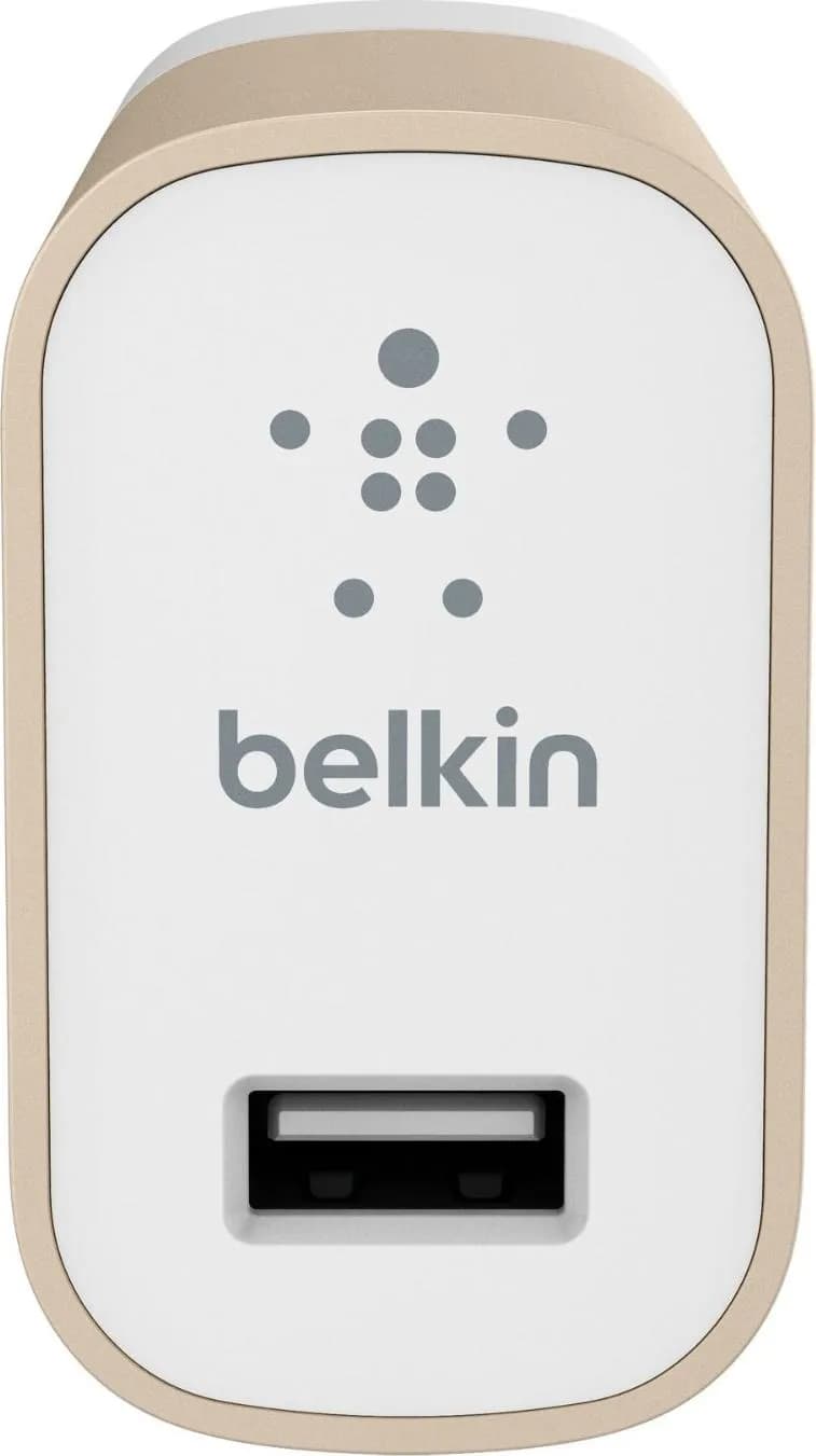 Belkin MIXIT Premium Home Charger 2.4 Amp - Gold