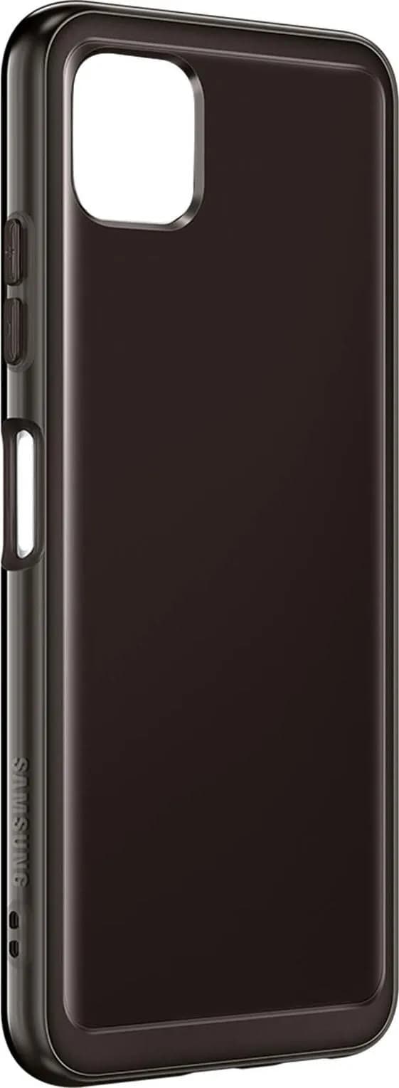 Samsung Soft Clear Cover for Galaxy A22 5G Black