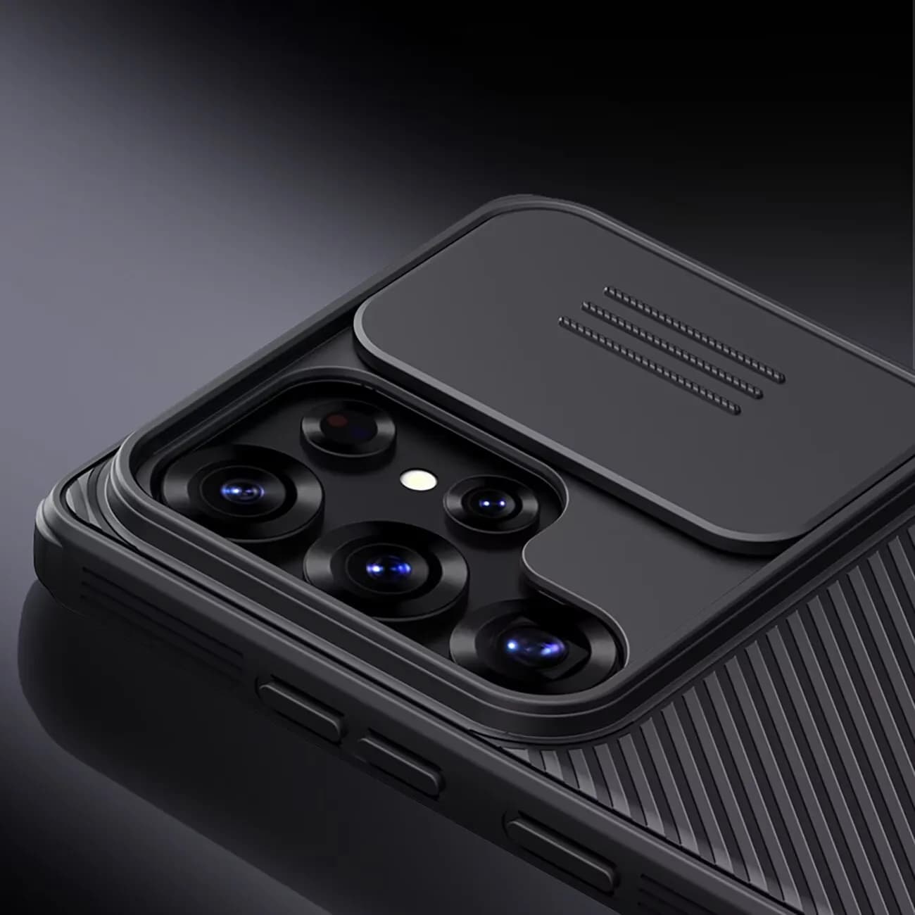 Nillkin Kameraschutz Pro Hülle Samsung Galaxy S25 Ultra - Schwarz