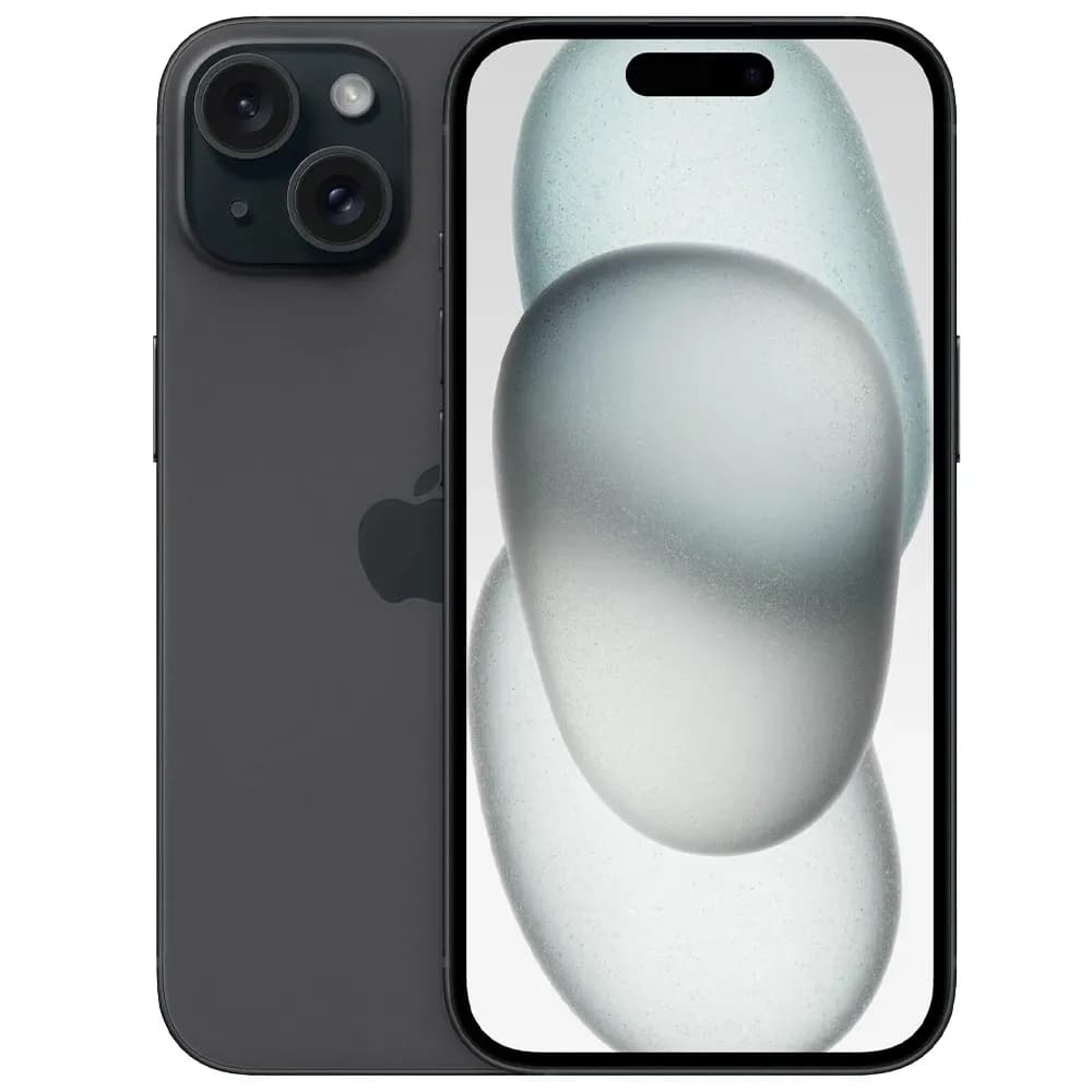 refurbished iPhone 15 128GB - Schwarz