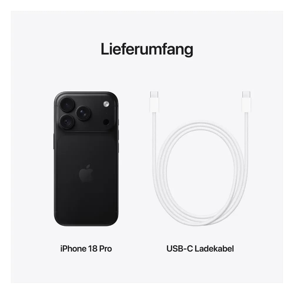 Apple iPhone 18 Pro 256GB Black