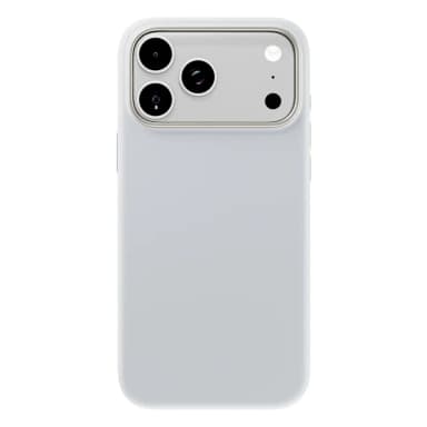 Levelo Iris Magsafe Silikon Gummi Handyhülle iPhone 18 Pro Max - Weiss