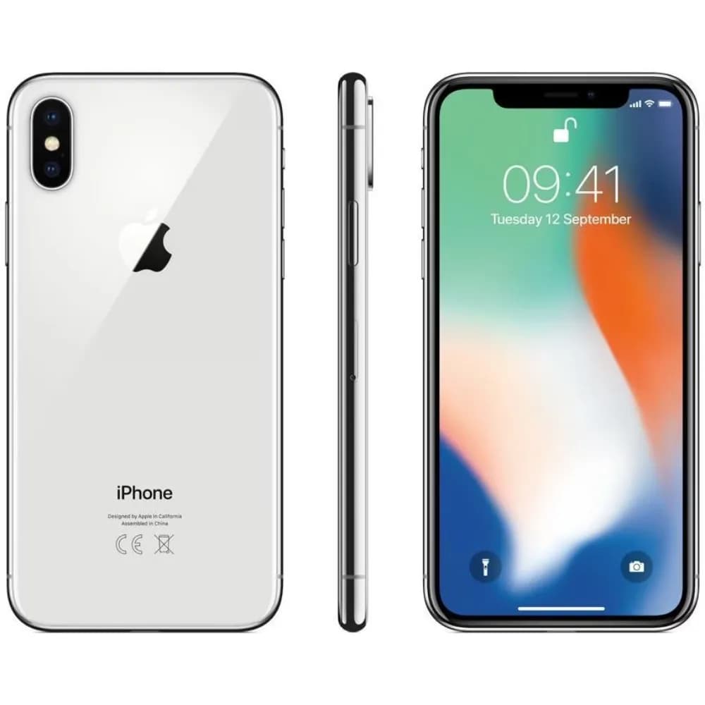 Refurbished Apple Iphone X 64GB Silver