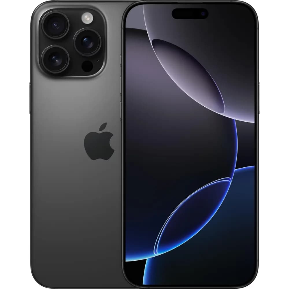 Refurbished Apple iPhone 16 Pro Max 256GB Black Titanium