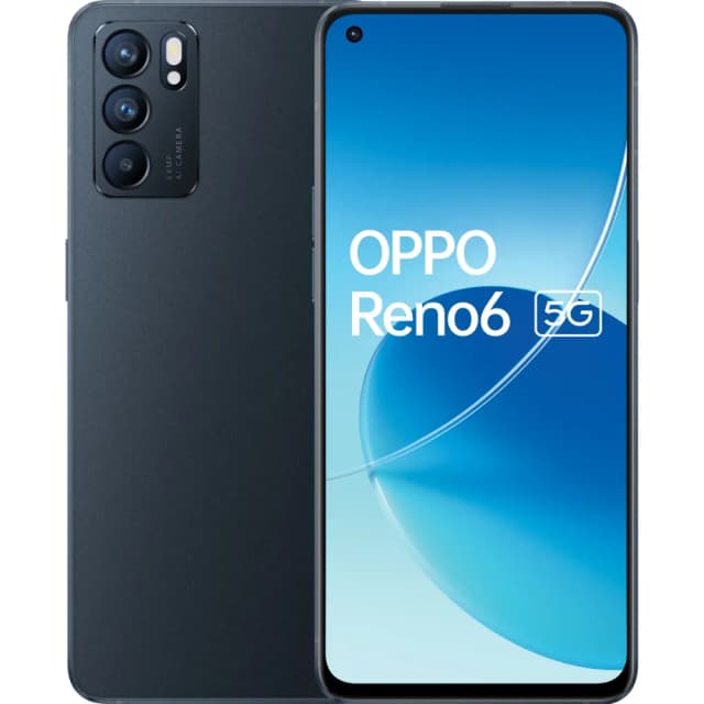 Refurbished Oppo Reno 6 5G 128GB Stellar Black