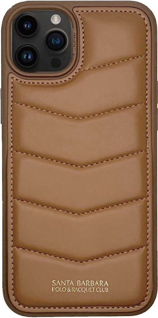 U.S. Polo SBPRC Polo Apple Clyde For iPhone 15 Pro Max 6.7 Zoll - Brown