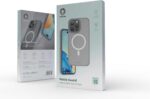 Green Lion Matte Guard High Quality Hybrid Magsafe Case for iPhone 15 Pro - Gray