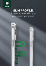 Green Lion Magsafe Delgado Case for iPhone 15 Pro Max - Clear